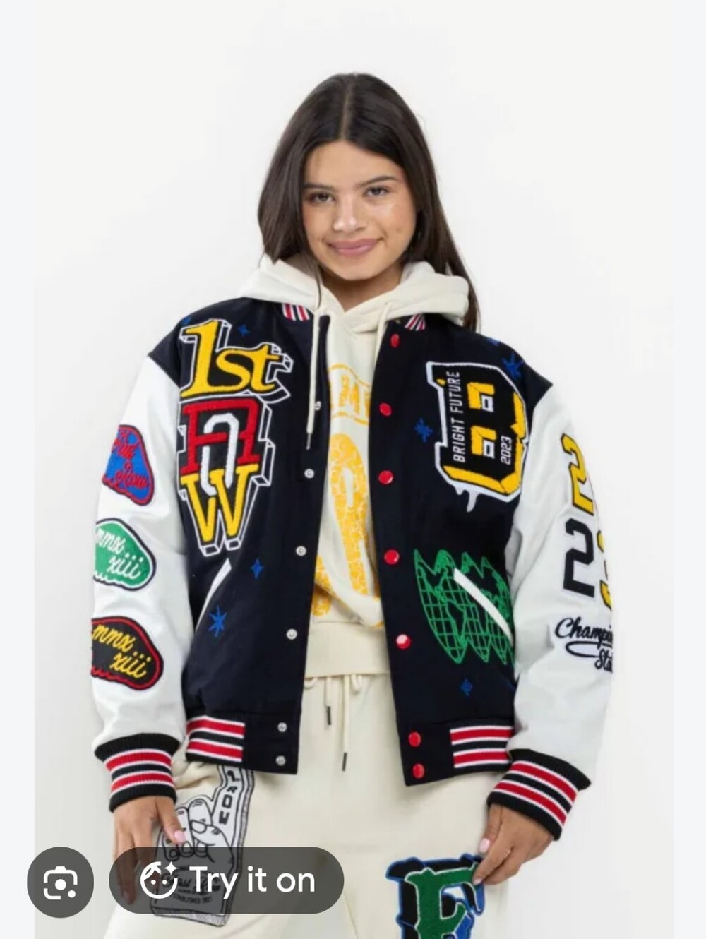 FIRST ROW - Unisex Varsity Jacket